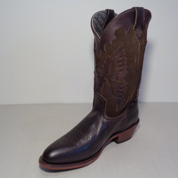 Dingo Size 10 M  SILVERLAKE Brown Leather Cowboy Western Boots New Men's Shoes - Picture 7 of 14